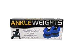 Adjustable ankle weights